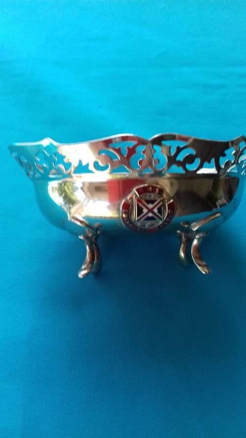 SILVER PLATED SUGAR BOWL   "RMS EDINBURGH CASTLE: