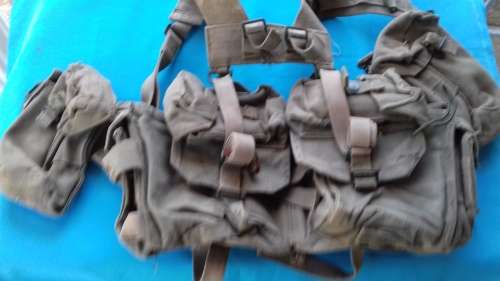 SADF KIDNEY WEBBING WITH 2 ADDITIONAL POUCHES   WITH  HARNESS