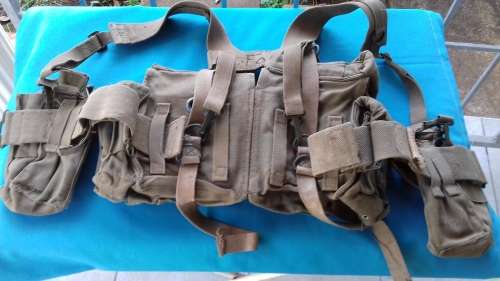SADF KIDNEY WEBBING WITH 2 ADDITIONAL POUCHES   WITH  HARNESS