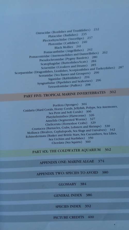 THE BOOK OF THE MARINE AQUARIUM  BY NICK DAKI N