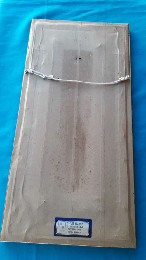 FRAMED FLORAL TAPESTRY