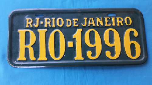 RIO  NUMBER PLATE   PUB DECOR