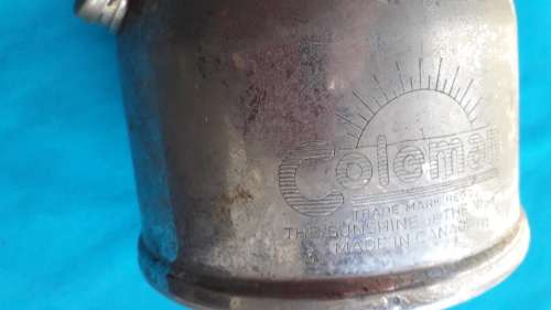 VINTAGE  "COLEMAN"  KEROSENE LAMP