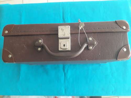 VINTAGE KIDDIES SCHOOL CASE WITH KEY