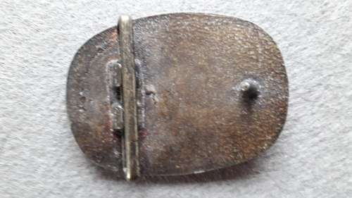 SOLID  BRASS    "AFRICA"  BIG 5 MENS BELT BUCKLE