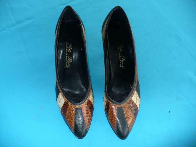 LADIES GENUINE SNAKE SKIN SHOES