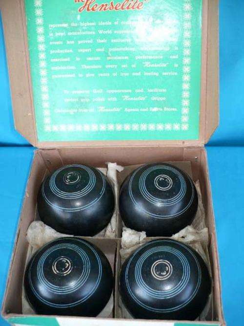 HENSELITE BOWLS SIZE 5