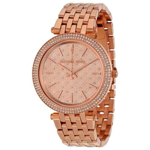 LADIES MICHAEL KORS DARCY ROSE GOLD WATCH MK3399 ##BRAND NEW##