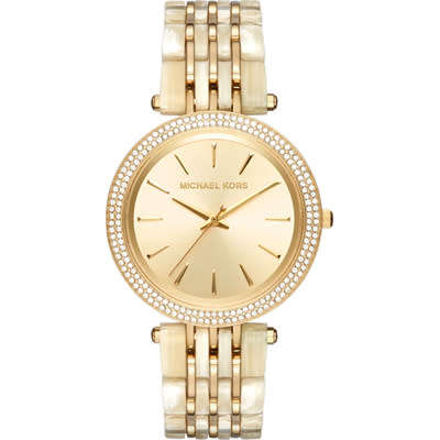 LADIES MICHAEL KORS GLITZ IVORY WATCH MK4325 ##BRAND NEW##