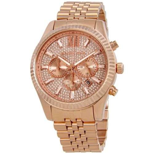 UNISEX MICHAEL KORS LEXINGTON CHRONOGRAPH WATCH MK8580 ##BRAND NEW##