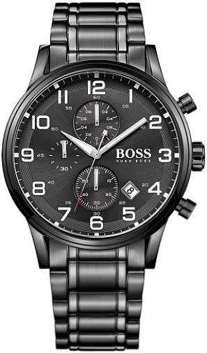MENS HUGO BOSS AEROLINER CHRONOGRAPH WATCH 1513180
