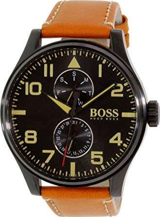 MENS HUGO BOSS AEROLINER CHRONOGRAPH WATCH 1513082 ##BRAND NEW##