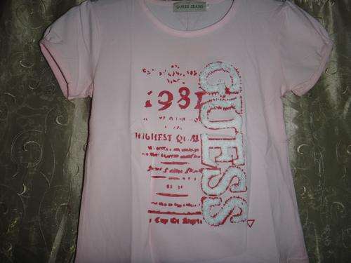 GORGEOUS GIRLS ORIGINAL GUESS T-SHIRT PINK ##BRAND NEW##