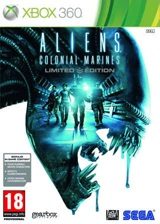 XBOX 360 ALIENS COLONIAL MARINES LIMITED EDITION ##BRAND NEW ## SEALED # NEW RELEASE