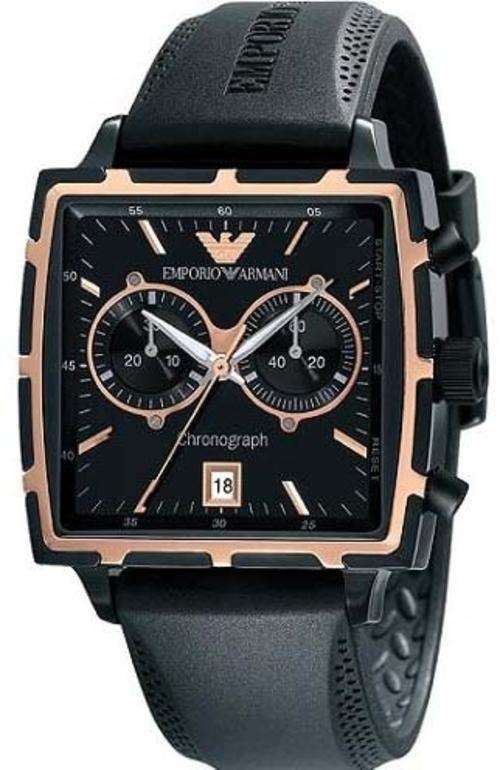 ORIGINAL MENS EMPORIO ARMANI CHRONOGRAPH WATCH AR0595 ##BRAND NEW##