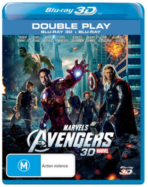 MARVELS AVENGERS BLU-RAY 3D ##BRAND NEW ## NEW RELEASE