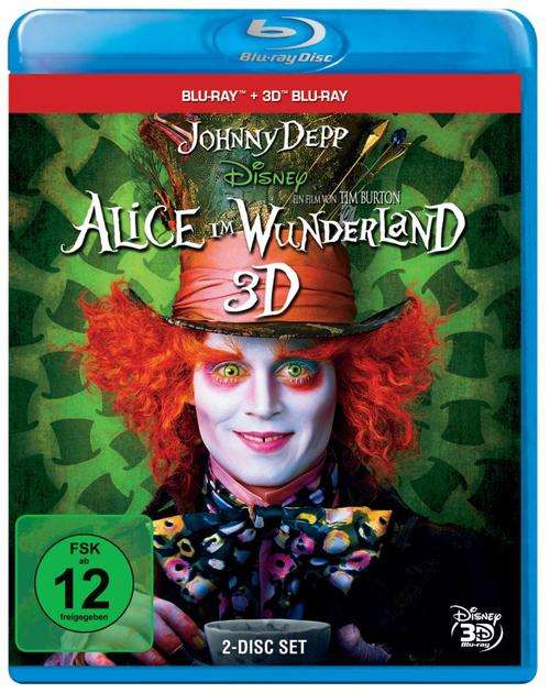DISNEY ALICE IN WONDERLAND 3D BLU-RAY AND BLU-RAY ## BRAND NEW ## NEW RELEASE