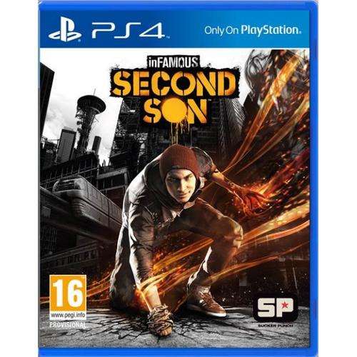 INFAMOUS SECOND SON PS4 ##BRAND NEW SEALED ## NEW RELEASE