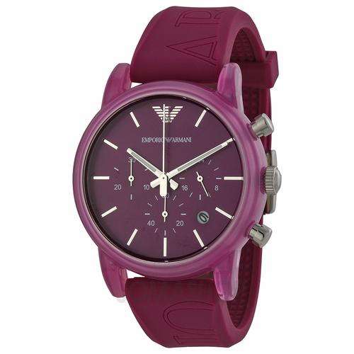 LADIES CLASSIC EMPORIO ARMANI CHRONOGRAPH WATCH AR1059 ##BRAND NEW##