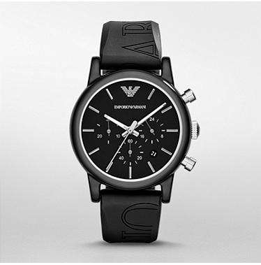 LADIES CLASSIC EMPORIO ARMANI CHRONOGRAPH WATCH AR1053 ##BRAND NEW##