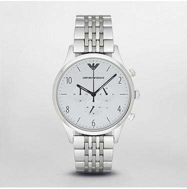 MENS EMPORIO ARMANI CHRONOGRAPH WATCH AR1879 ##BRAND NEW##