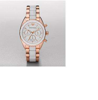 LADIES EMPORIO ARMANI CHRONOGRAPH WATCH AR5942 ##BRAND NEW##