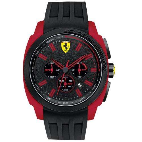 MENS FERRARI SCUDERIA CHRONOGRAPH WATCH 0830115 ##BRAND NEW##