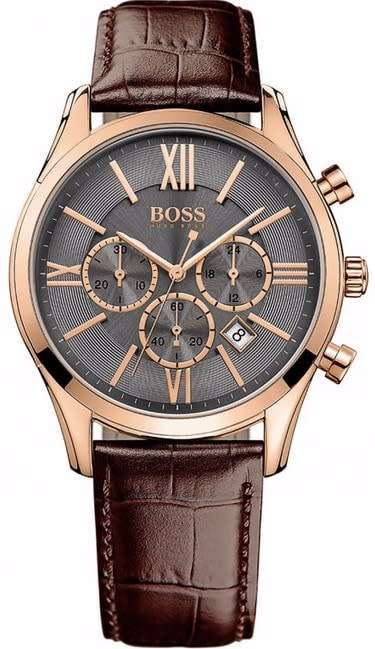MENS HUGO BOSS AMBASSADOR CHRONOGRAPH WATCH 1513198 ##BRAND NEW##