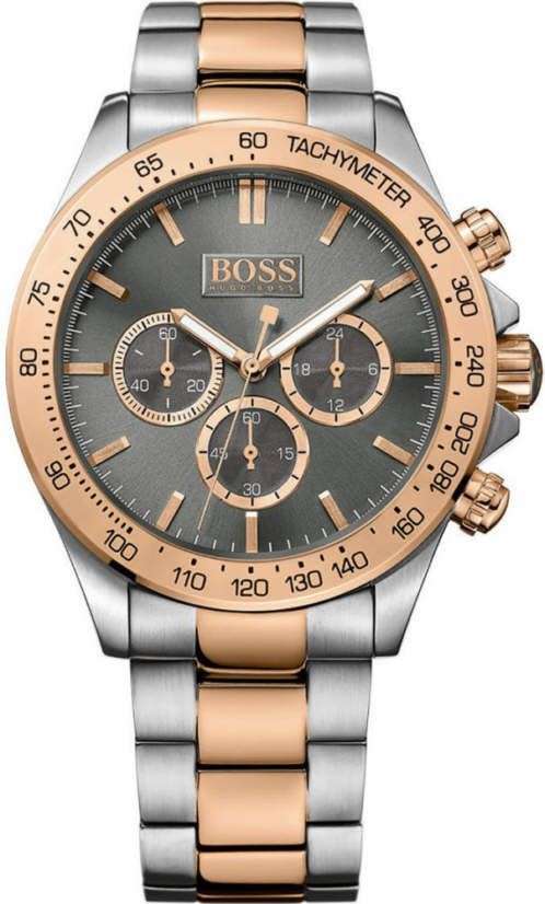 MENS HUGO BOSS IKON 2TONE CHRONOGRAPH WATCH 1513339 ##BRAND NEW##