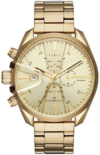 Men s Watches MENS DIESEL MS9 GOLD CHRONOGRAPH WATCH DZ4475 BRAND NEW was sold for 1 850.00 on 9 Feb at 22 01 by CARLA86 in Durban ID 457100326