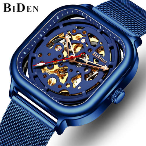 MENS AUTOMATIC BIDEN SKELETON WATCH ##BRAND NEW##