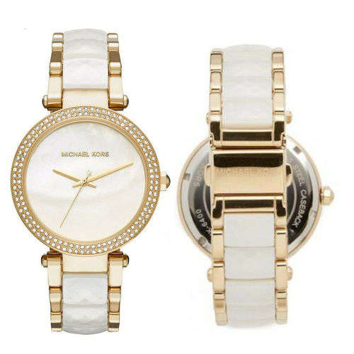 LADIES MICHAEL KORS PARKER GOLD TONE WATCH MK6400 ##BRAND NEW##