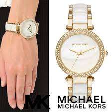 LADIES MICHAEL KORS PARKER GOLD TONE WATCH MK6400 ##BRAND NEW##