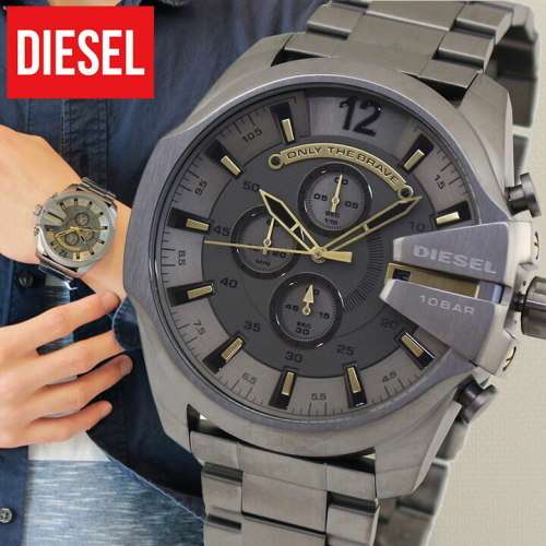 MENS DIESEL CHRONOGRAPH WATCH DZ4466 ##BRAND NEW## ONLY THE BRAVE
