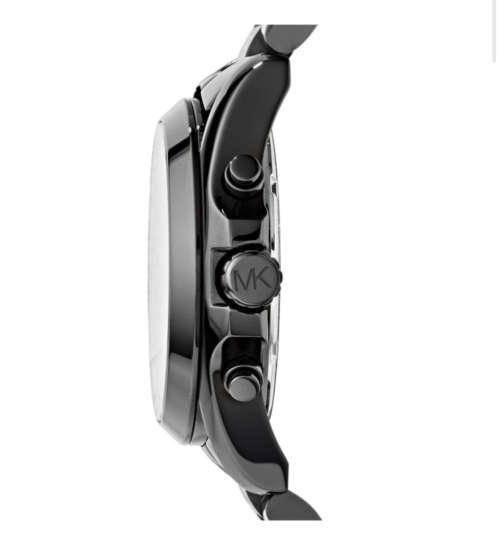 Michael Kors Oversized Slim Runway Black Tone Watch MK5550