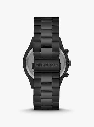 Michael Kors Oversized Slim Runway Black Tone Watch MK5550