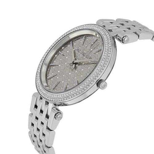 LADIES MICHAEL KORS DARCI SILVER DIAL WATCH MK3404 ##BRAND NEW##