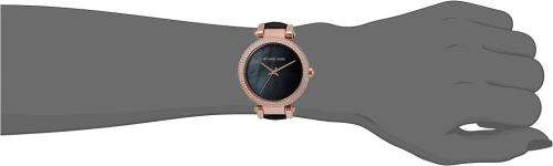 LADIES MICHAEL KORS PARKER BLACK DIAL WATCH MK6414 ##BRAND NEW##