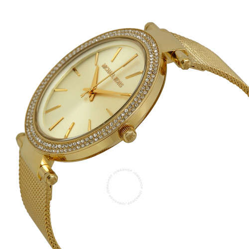 LADIES MICHAEL KORS GOLD MESH DARCI WATCH MK3368 ##BRAND NEW##