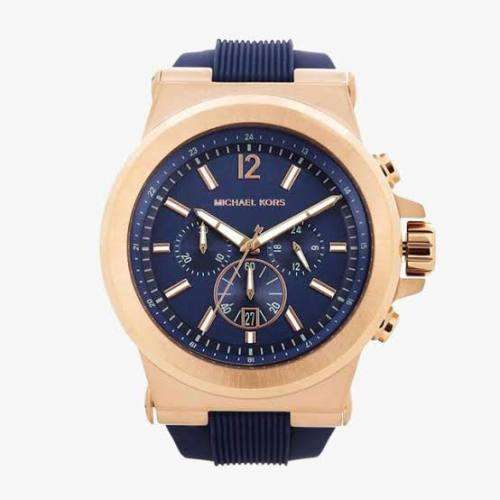 MENS MICHAEL KORS DYLAN BLUE CHRONOGRAPH WATCH MK8295 ##BRAND NEW##