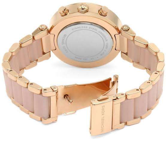 LADIES MICHAEL KORS PARKER BLUSH WATCH MK5896 ##BRAND NEW##
