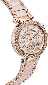 LADIES MICHAEL KORS PARKER BLUSH WATCH MK5896 ##BRAND NEW##