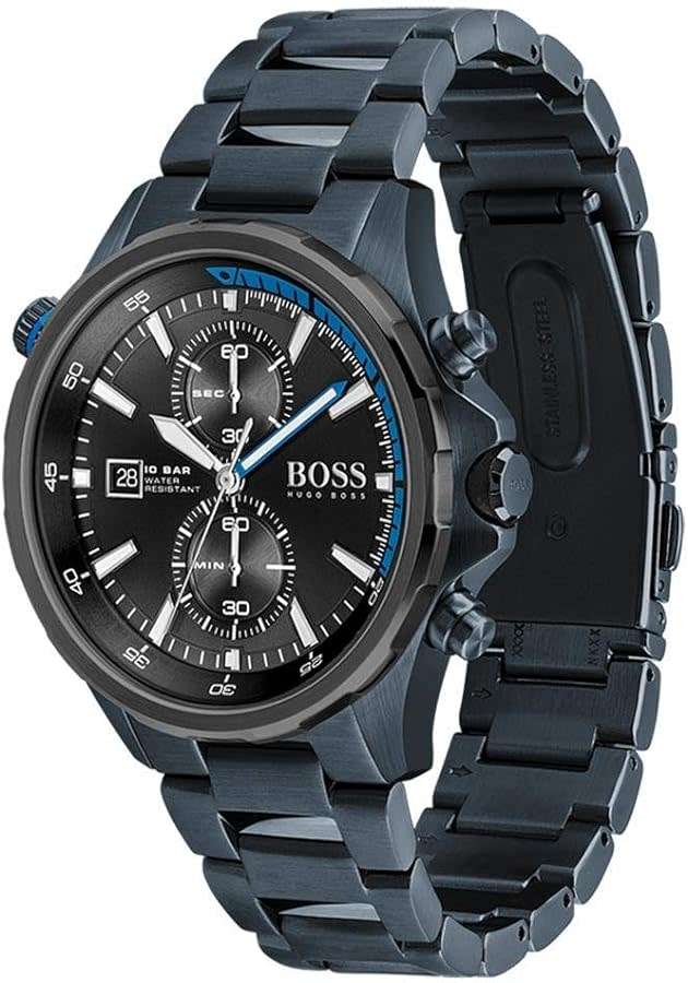 MENS HUGO BOSS CHRONOGRAPH GLOBETROTTER WATCH 1513824 ##BRAND NEW##l