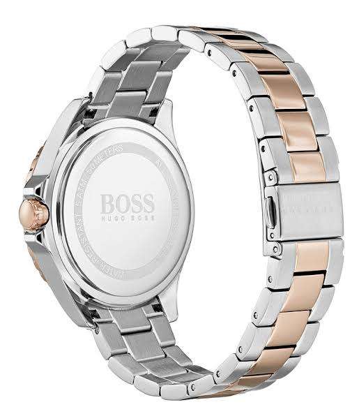 Ladies Hugo Boss Hera Two Tone Chronograph Watch 1502446