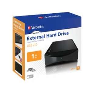 VERBATIM 1TB USB 2.0 EXTERNAL HARD DRIVE ##BRAND NEW SEALED##
