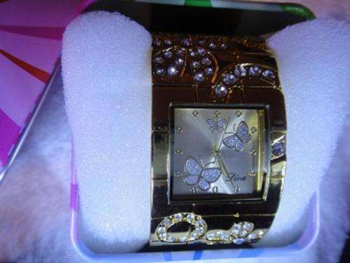 STUNNING GOLD BUTTERFLY WATCH ##BRAND NEW##