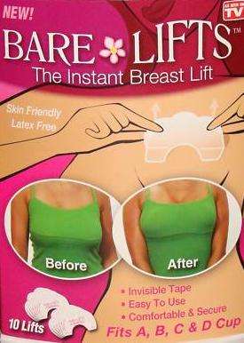 BARE LIFTS THE INSTANT BREAST LIFT ##BRAND NEW## AS SEEN ON TV
