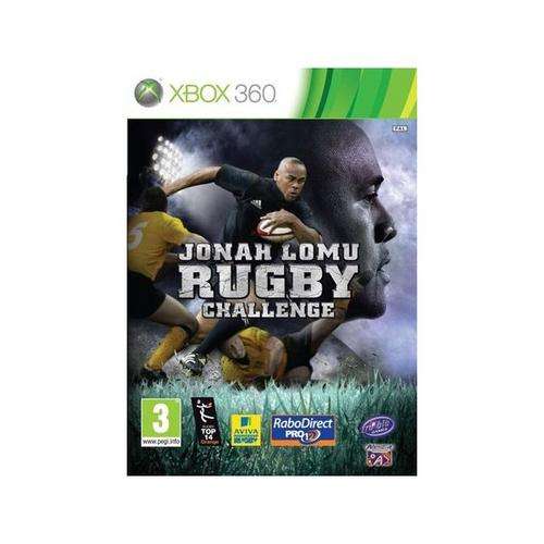XBOX 360 JONAH LOMU RUGBY CHALLENGE ##BRAND NEW ## SEALED # NEW RELEASE