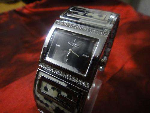 ANIMAL PRINT SILVER GUESS LADIES WATCH ##BRAND NEW##