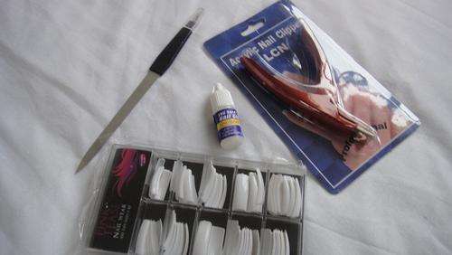 PROFESSIONAL ACRYLIC SALON TIP NAIL KIT ##BRAND NEW##